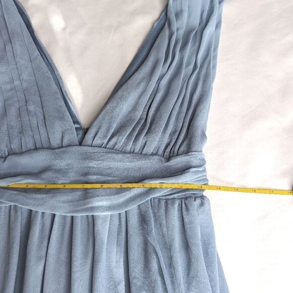 Lulu's Heavenly Hughes Maxi Dress-Light Blue - Picture 11 of 11